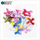 Flowers Hot Sale 100% Polyester Mini Satin Ribbon Flowers For Bra