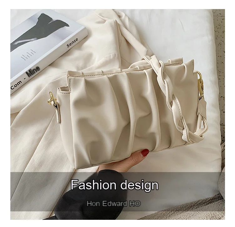 2024 New Trendy Fashionable Versatile Shoulder Underarm Korean Style Internet Celebrity Crossbody Small Square Bag