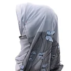 Quality Scarf Wholesale Customized Good Quality Cotton Scarf Bubble Bubble Chiffon Hijab