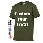 Summer Shirt Design Shirt 2020 Summer Custom Printing 100% Cotton T-Shirt Personalize Soft Blank T Shirt