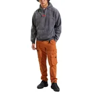Hoodie Hoodies Custom LOGO Print Overdyed Kangaroo Pocket Hoodie For Running Wear Plus Size Organic Cotton Hoodies Men