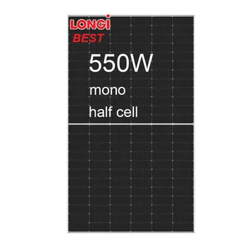 Longi Hi Mo 6 Explorer Lr5 72htd 550 570m Hpbc Cell Half Cell 550w 555w