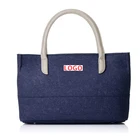 Women Women 2021 High Quality New Fashion Ladies Wool Felt Tote Box Hand Bag Women Tote Shoulder Bags