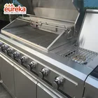 Gas Professional Built In 8 Burner Bbq Wholesale Gas Grill Modular Stainless Steel Kitchen