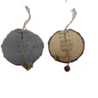 Products Hot Sale Products Ornament Wooden DIY Crafts New Laser Cut Nature Wood Design Round Shape