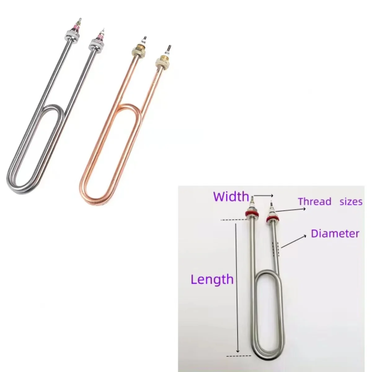 Air Finned Tubular Heater, 380V/230V, Stainless, Steel - detail 16