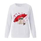Valentine's T-shirt 2021 Valentine's Day Round-neck T-shirt Printed Women's Clothing Sport Printing T-shirt