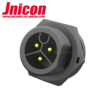 New product concept Threaded IP67 wire connector waterproof Application power supply, LED lighting