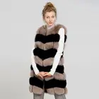 Fur Vest Fur Women Winter Fur Coats High Quality Fashionable Real Women Winter Genuine Coat Soft Natural Fox Fur Vest