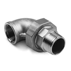 Stainless Steel Pipe Fittings China Factory Stainless Steel Pipe Fittings Female And Male Union Elbow