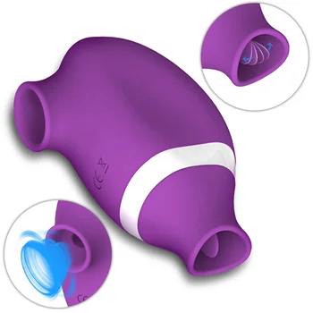 most acclaimed two kinds of usage rose clitoral sucking and licking waterproof 7 frequency rechargeable vibrators for women