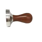 Coffee Barista Coffee Tools Wood Handle 51mm 58mm Tamper Aluminum Stainless Steel Espresso Coffee Tamper