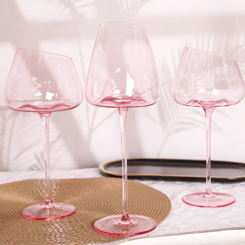 Colorful Glassware Goblets White Wine Glasses Wine Glass Cup For Red Wine Champagne Brandy Shot