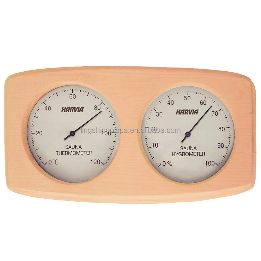 Froggit Termometro Per Sauna In Acciaio – Misura Temperatura E Umidità Dell'Aria, Scala Colorata, Resistente Fino A 110°C, 105x20 Mm