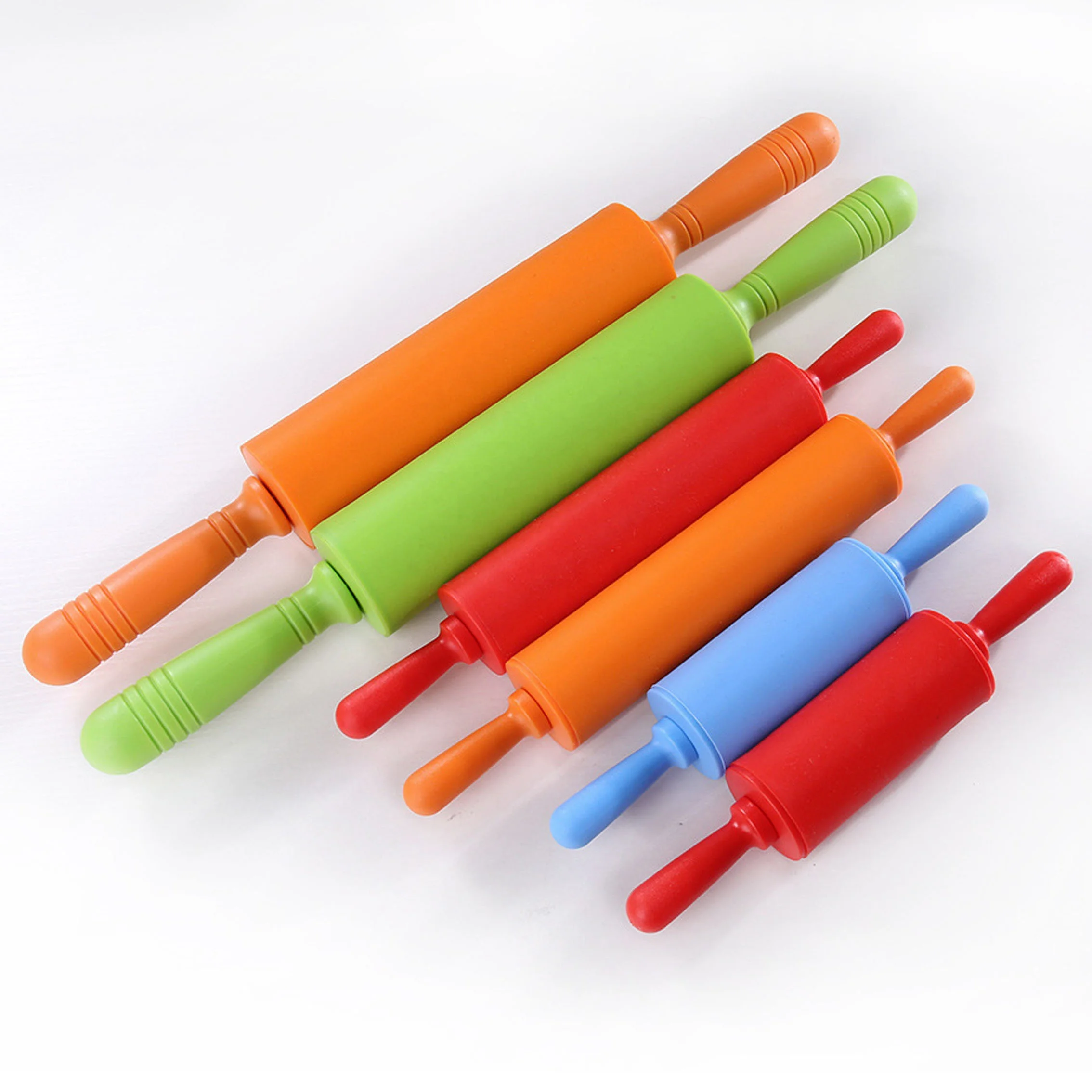 High Quality Non Stick Handle Cookie Series bakeware tools Rolling Pin Cake Stand