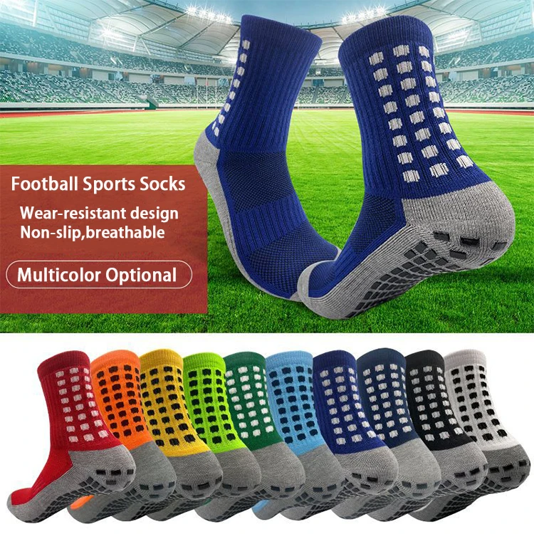 non-slip football socks