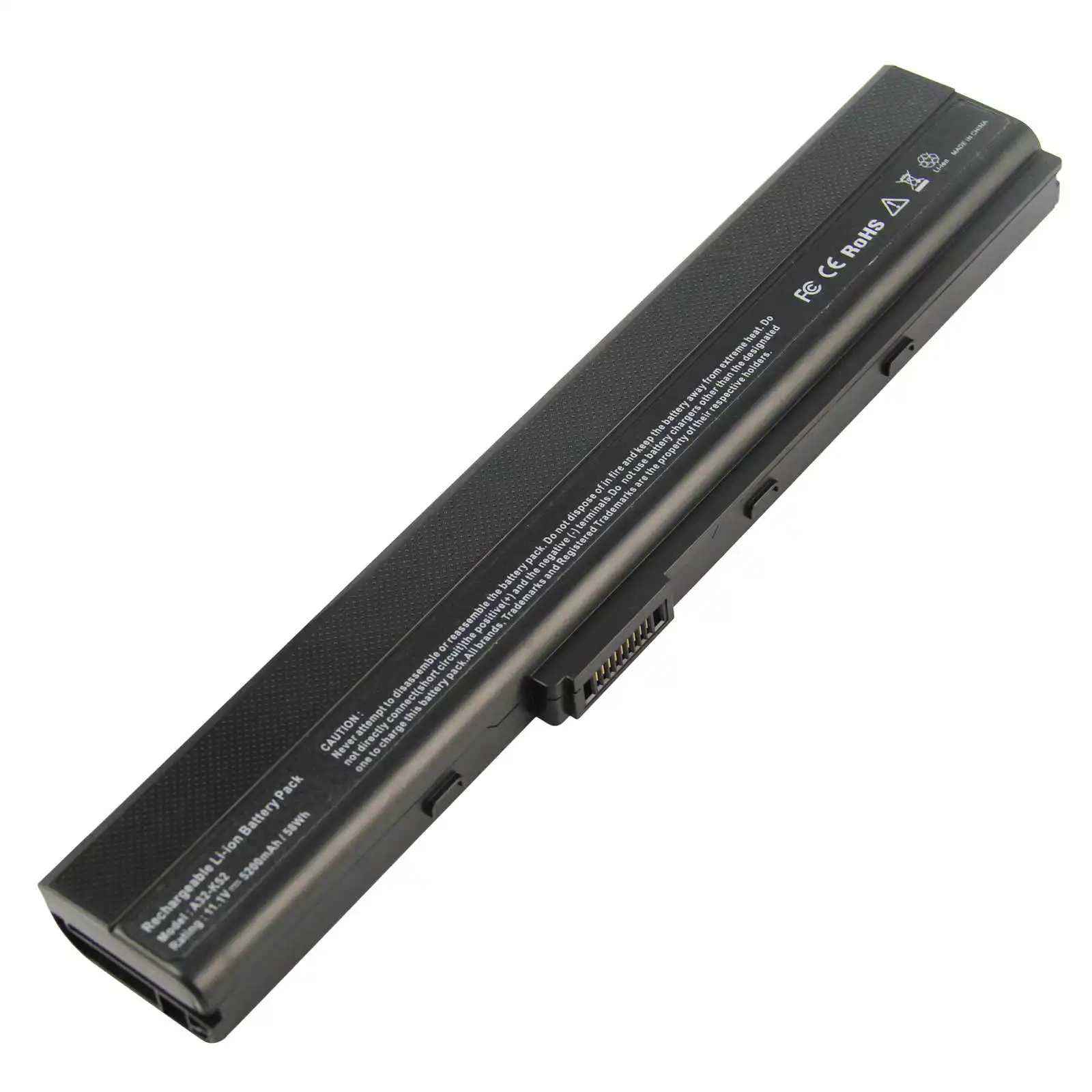 11.1V 5200mah Laptop Battery for Asus A32-K52 A31-K52 A41-K52 A42-K52 A52 K42F K42JB K52 Rechargeable Batteries Standard Battery