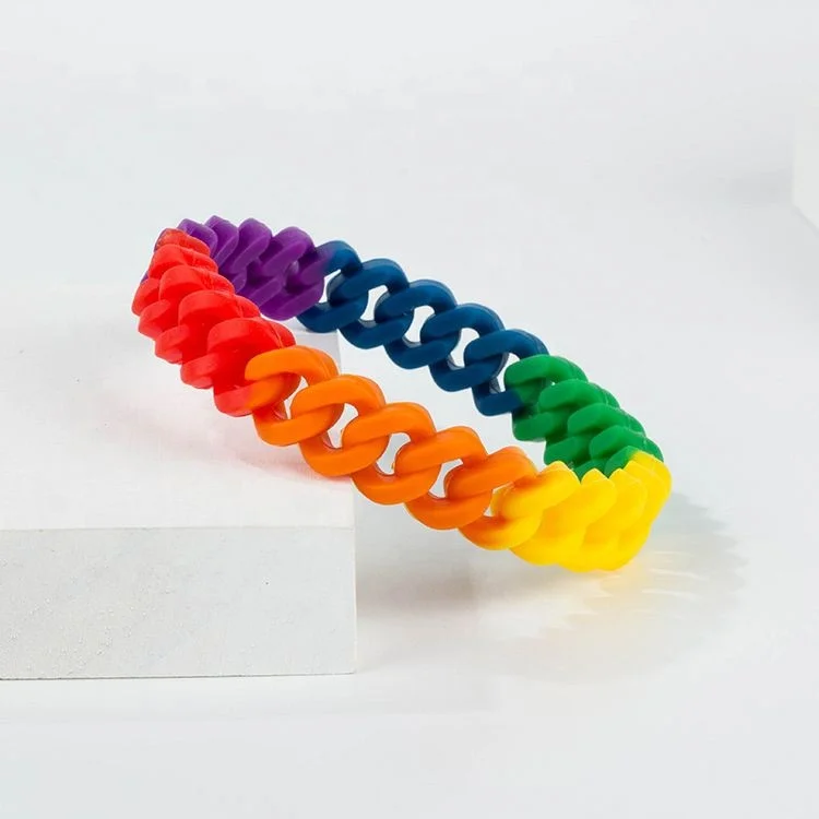 braided silicone bracelet