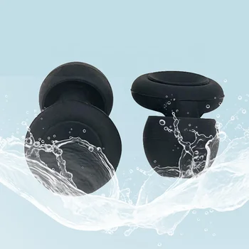 High Quality Washable Reusable Silicone Loop Earplugs Noise Cancelling Soundproof Hearing Protection for Sleep Superior Comfort