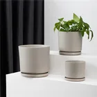 Plants Pot Pots Factory Outlet Indoor Outdoor Decoration Cylinder Ceramic Plants Pot