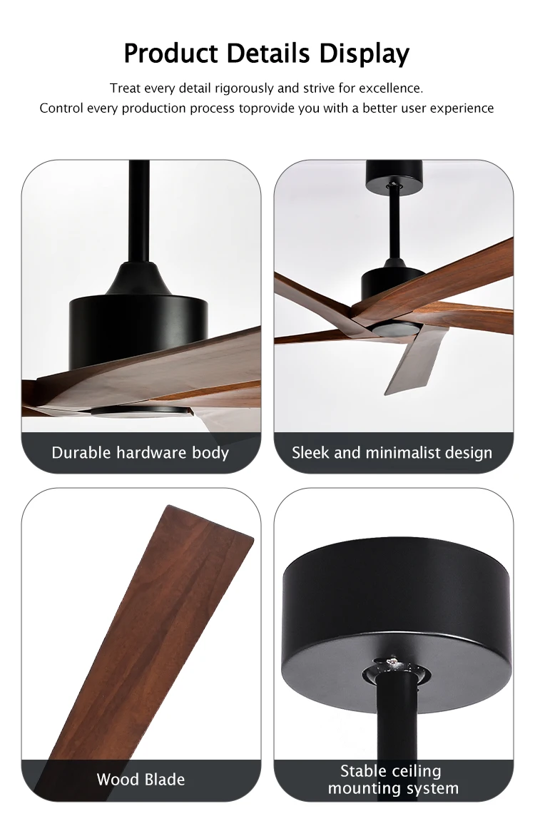 Ceiling Fan, C046, 52-Inch - detail 6
