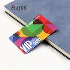 Card Customized Logo Picture PVC Invitation Card Gift Card