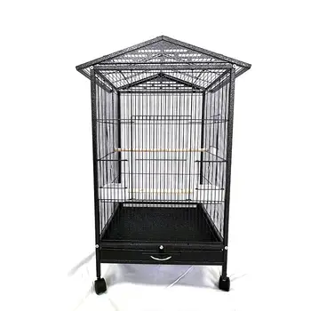New Arrival Galvanized Square Tube Pet Bird Cage For Home And Outdoor Use