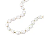 Pearl Elegant Natural Irregular Freshwater Pearl Choker Beaded Necklace