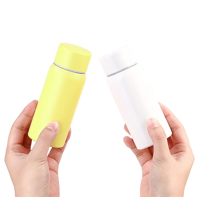 Mini Portable Thermos Insulated Vacuum Flask Stainless Steel Double Wall Water Bottle For Kids