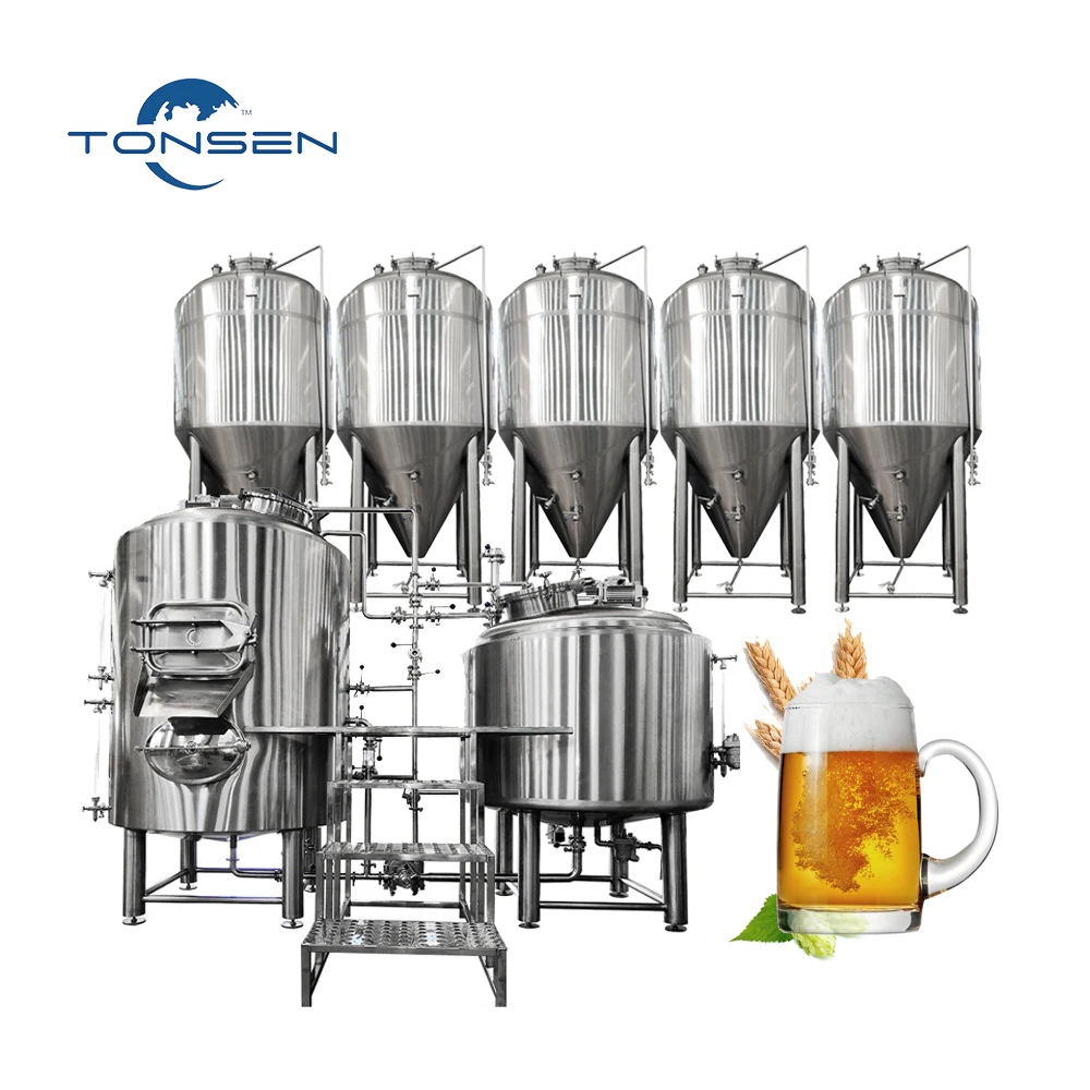 TONSEN Micro Beer Brewhouse 200liter 300liter 500liter Brewery Equipment