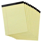 Writing Pad Notepad Fancy Personalized Standard Yellow A4 A5 A6 Legal Notepad Writing Pad For Office