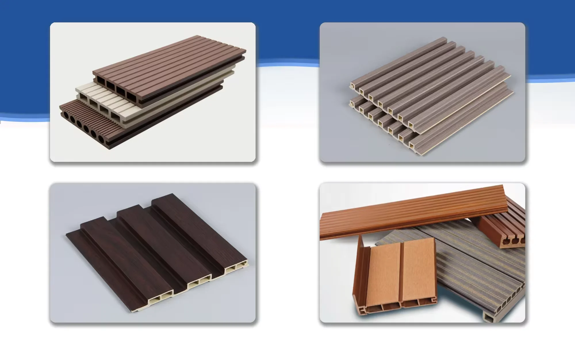 Macchina per la produzione di cartoni compositi in legno/plastica di PVC/WPC 1