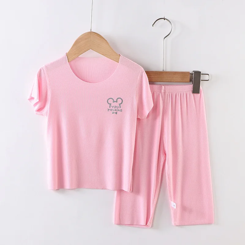 Summer Kids Clothing Sets Boy Cotton Casual Children Wear Baby Boys T-shirt Trousers 2 Pieces Clothes Sets