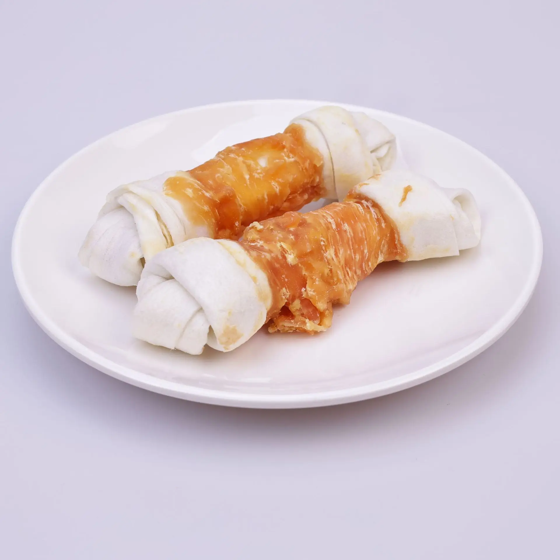 product cross border chicken knot bone dog snacks for puppy training rewards with grinding stick and special european customization-1