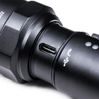 Led Torch Led NEXTORCH P80 1300 Lm Rechargeable Waterproof Led Torch Tactical Police Duty Flashlight