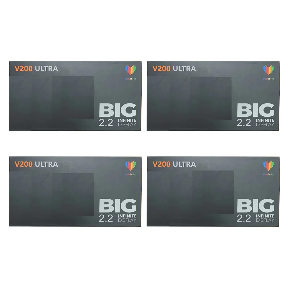 New V200 Smart Watch 2.2inch HD Screen WearFit Pro Smartwatch for Men Women's reloj Wearable Devices