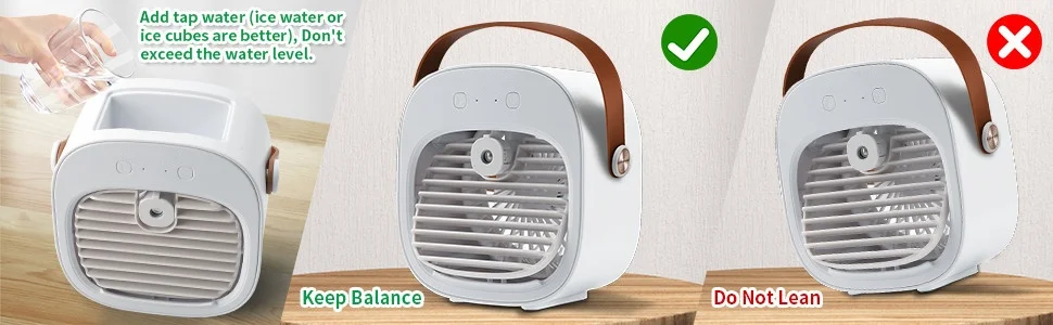 Portable Air Conditioner, 4000Mah, 5V, USB - detail 14