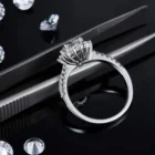 Abiding Jewelry Factory OEM/ODM Custom 18k Gold Plated Jewelry Wholesale GRA Moissanite Jewelry