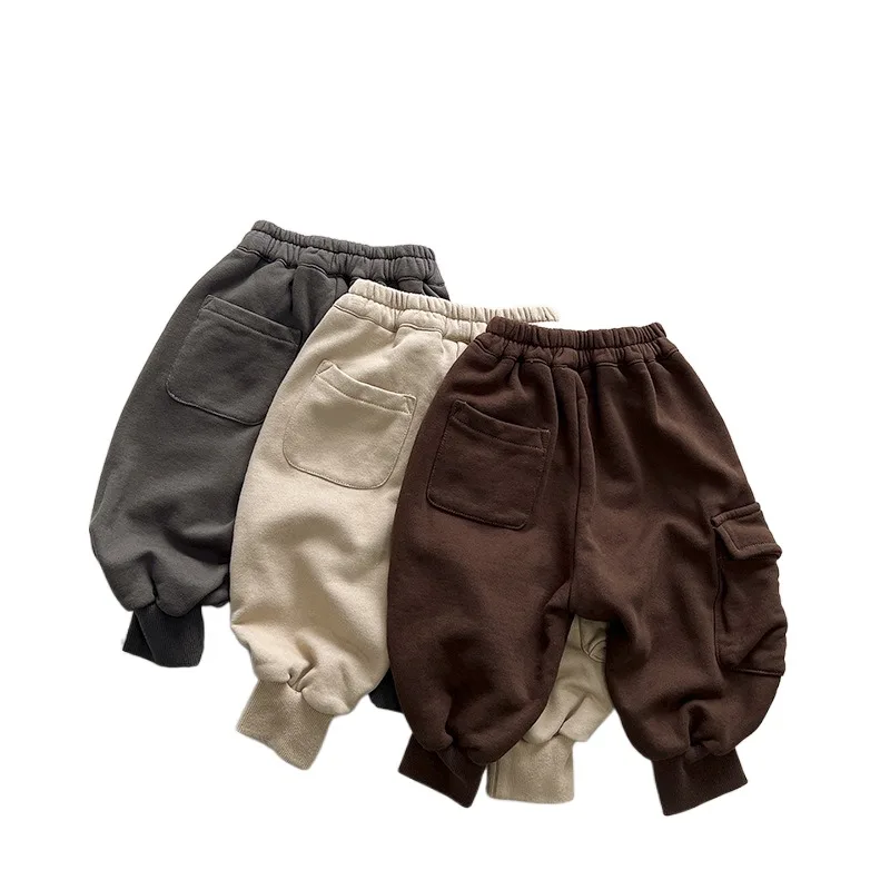 2023 Autumn New Boys' and Girls' Loose Pants Children's Wear