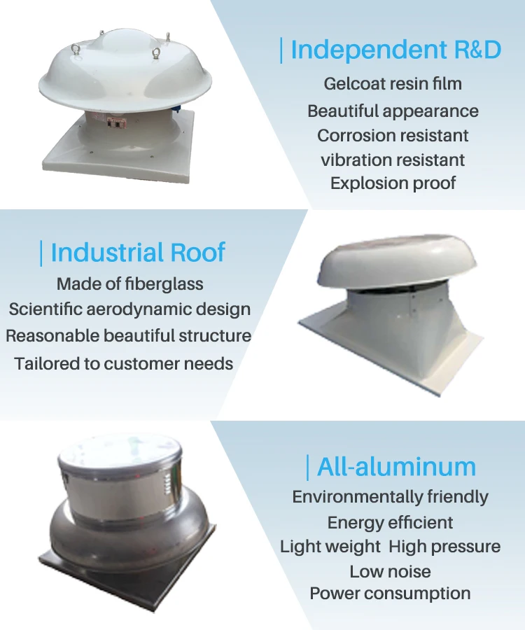 Roof Fan, Explosion-proof, 380 V, Plastic - detail 6