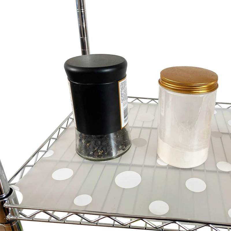 PP Eco-friendly Wire Shelf Liners Non-slip Drawer Liners for Household Food Grade