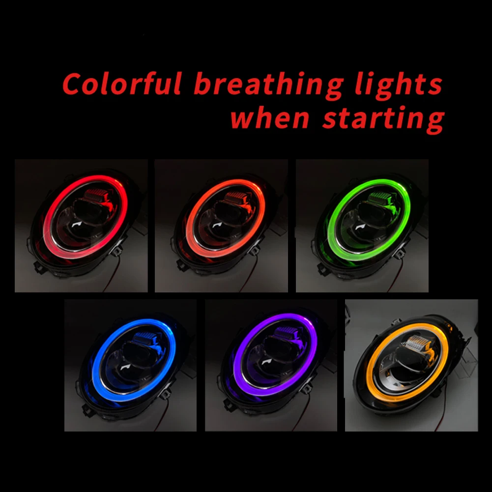 product plug and play head light led lights for bmw mini cooper f55 f56 headlights 2013 2018 front light accessories822-9