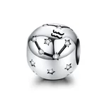 Silver Pendant Silver Popular S925 Sterling Silver Beaded DIY Bracelet Pendant