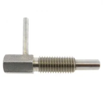 Custom Stainless Steel L lever hex head Locking Nose screw Retractable indexing spring Plunger