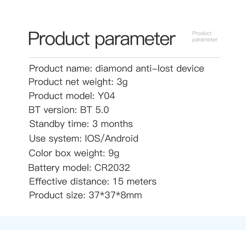 mobile phone gps anti-lost recording tracking smart bluetooth anti-lost device