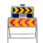 Led Traffic Sign Guide Sign Led Warning Light Solar Panel Traffic Sign Board Elevating Arrow Boards Sign