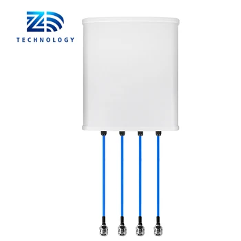 5g New Product Lte 4 Port Omni Directional Panel Antenna 4x4 Mimo