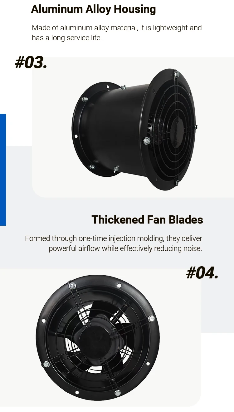 Axial Flow Fan, 200FZY, 220V - detail 14