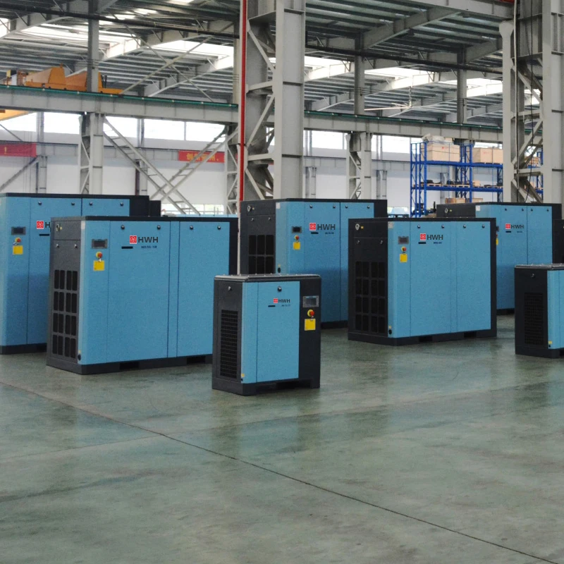 High Quality 75kw Direct Drive 8bar Screw Air Compressor 12.3m3/min Low Pressure Silent 10bar for General Industry