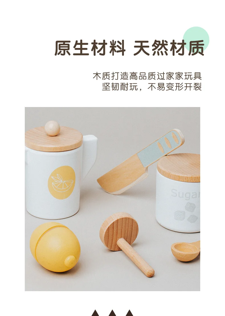 Tea Set Lawcephun Wooden Tea Party Set For Little Girls, 30pcs Princess Toy For Pretend Play, Montessori Toys For Toddlers Age 3-6, Birthday Gifts For Girls & Boys Tea Sets For Toddlers